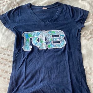 Gamma phi beta letter shirt